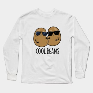 Cool Beans Cute Veggie Food Pun Long Sleeve T-Shirt